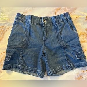 Style & Co. Soft Denim Cargo Shorts - 2P